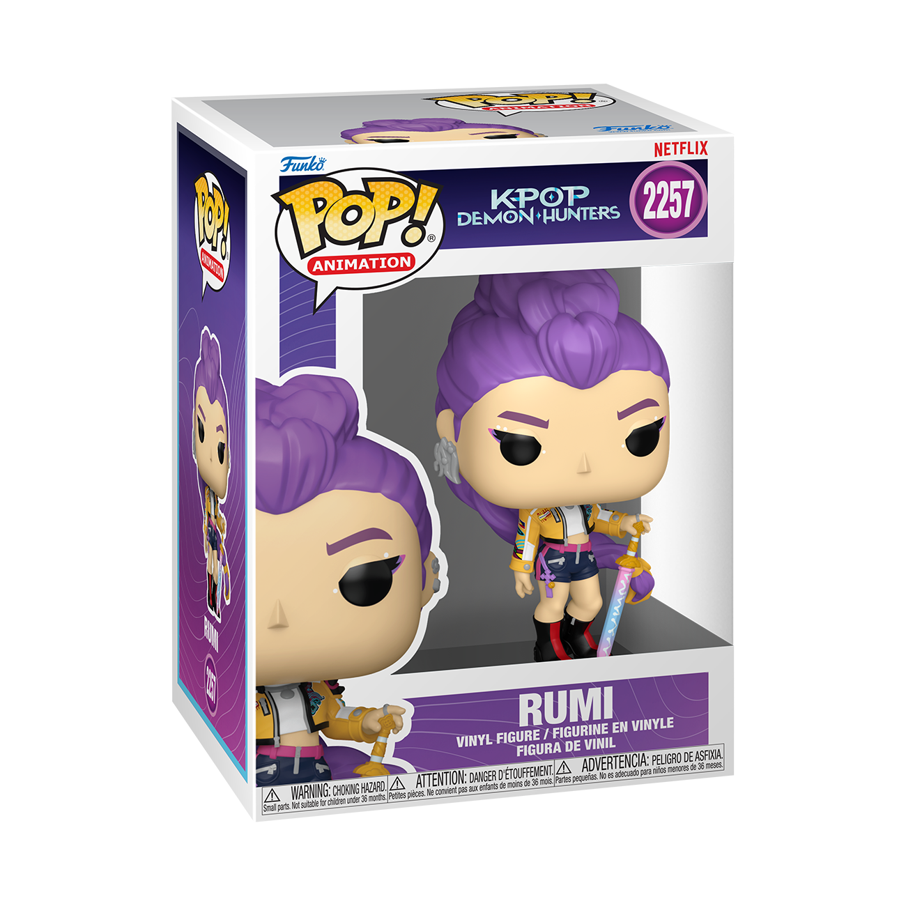 Funko Pop K-Pop Demon Hunters Rumi #2257