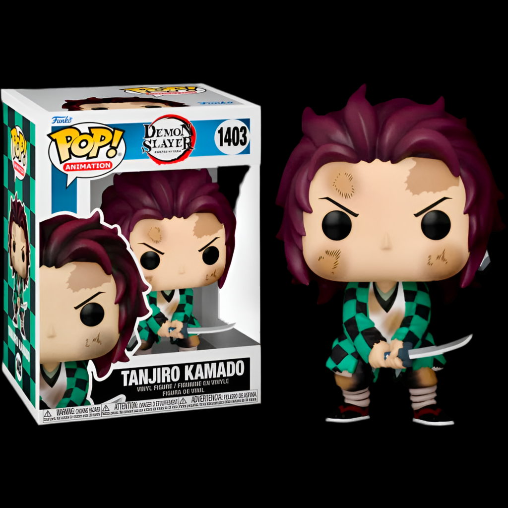 Funko Pop! Animation: Demon Slayer – Tanjiro Kamado #1403 (Training), New/Mint