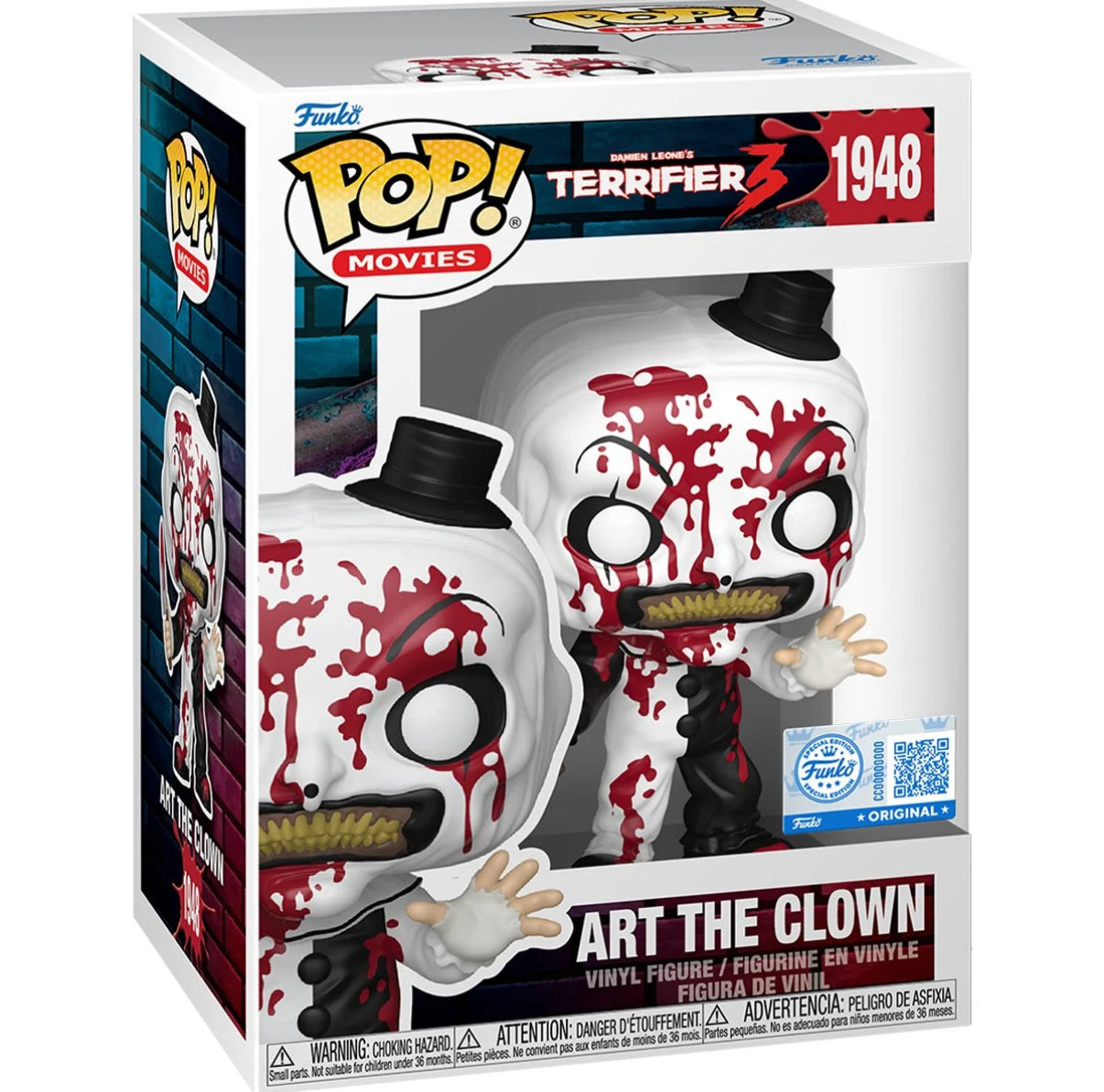 Terrifier 3 — Art the Clown #1948 (EE Exclusive)