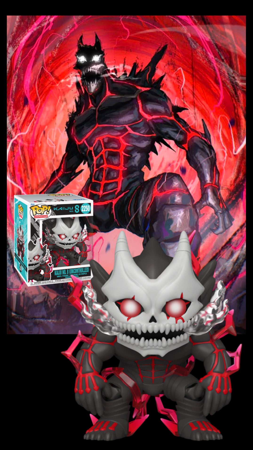 Kaiju No. 8 (Uncontrolled) #2250 – 6-Inch Super Pop – Preorder