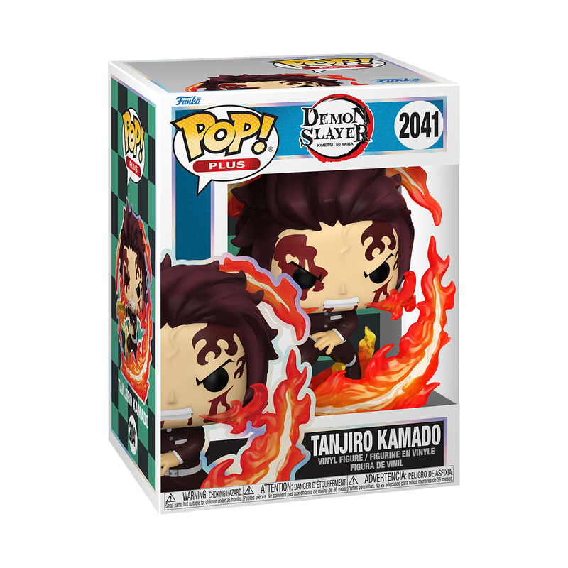 Funko Pop! PLUS: Demon Slayer: Tanjiro Kamado #2041, New/Mint, Just Released
