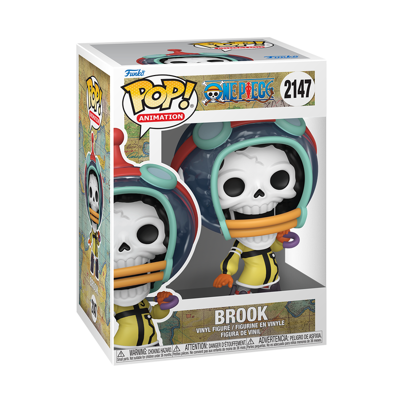 Funko Pop! Animation: One Piece – Brook #2147 (Egghead Outfit)