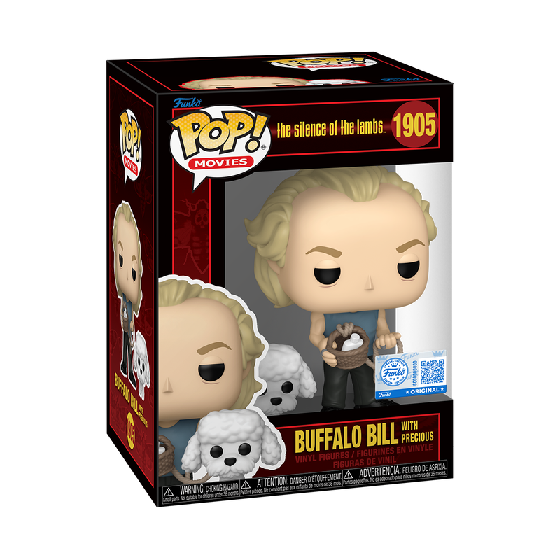 Funko Pop! Movies: Silence of the Lambs – Buffalo Bill with Precious #1905 (Scare Fair 2025 Funko Exclusive, New/Mint)