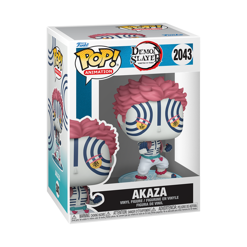 Funko Pop! Animation: Demon Slayer – Akaza #2043, New/Mint, Just Released