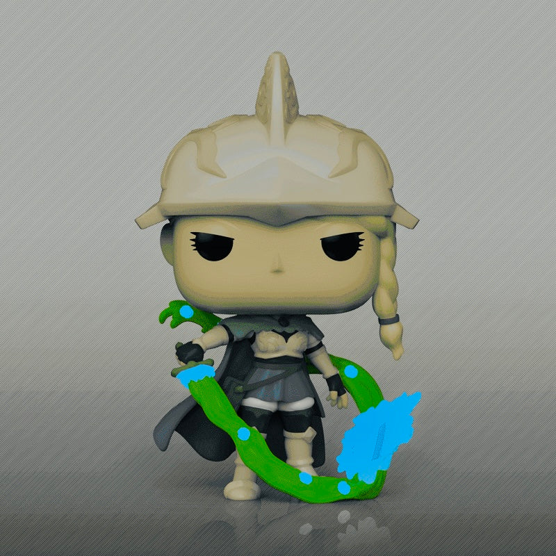Funko Pop! Animation: Black Clover – Charlotte #1155, Chalice Exclusive GITD, New/Mint