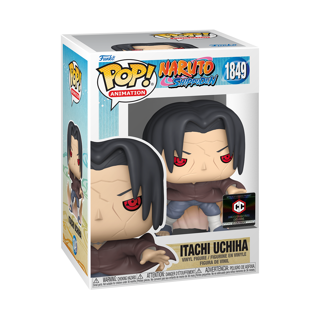 Funko Pop! Naruto: Itachi Uchiha #1849 – Chalice Collectibles Exclusive