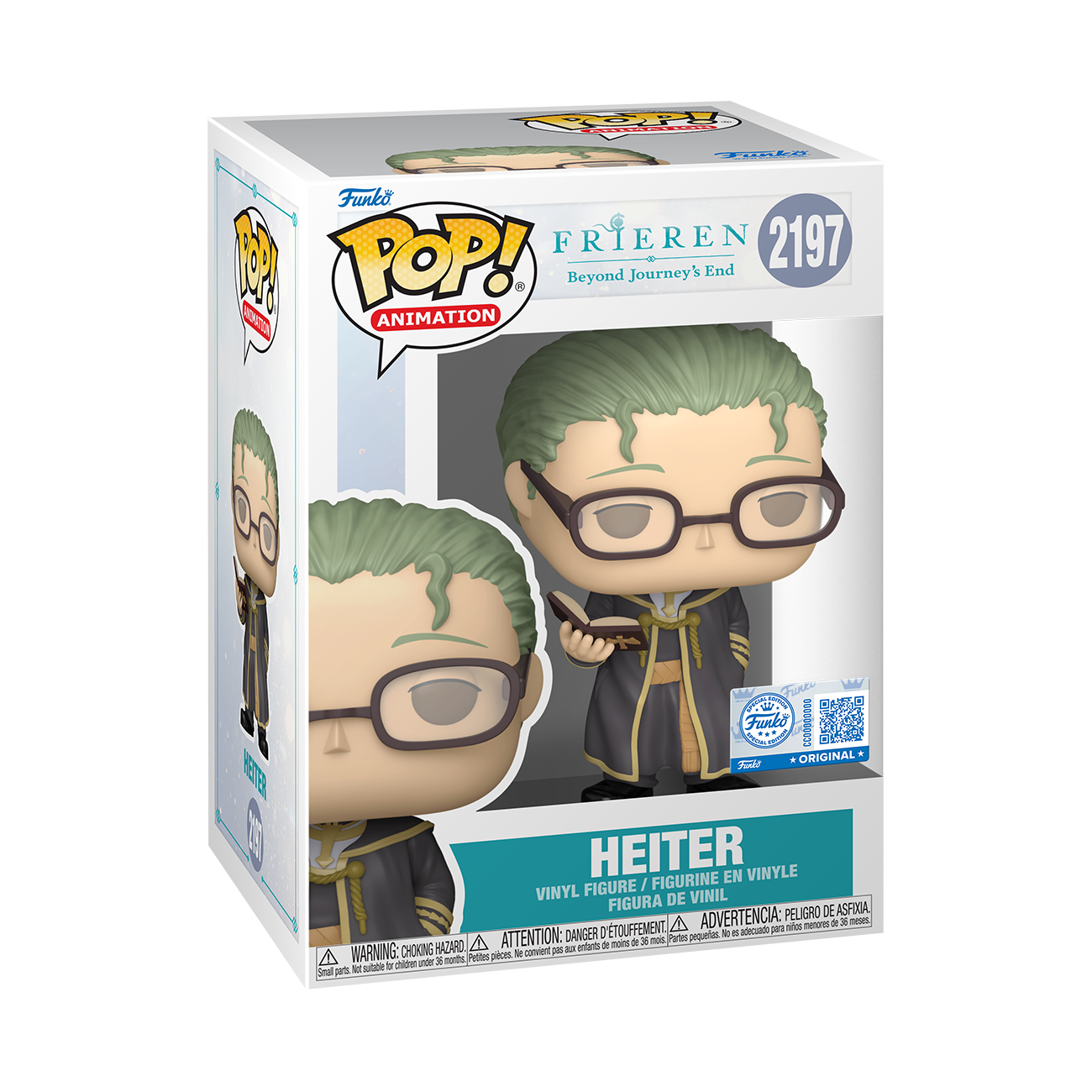 Preorder Funko Pop! Animation Frieren Heiter #2197 Funko Exclusive Vinyl Figure Expected May 2026