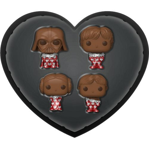 Star Wars Valentine’s Day Funko Pocket Pop! Mini-Figure 4-Pack – New/Sealed