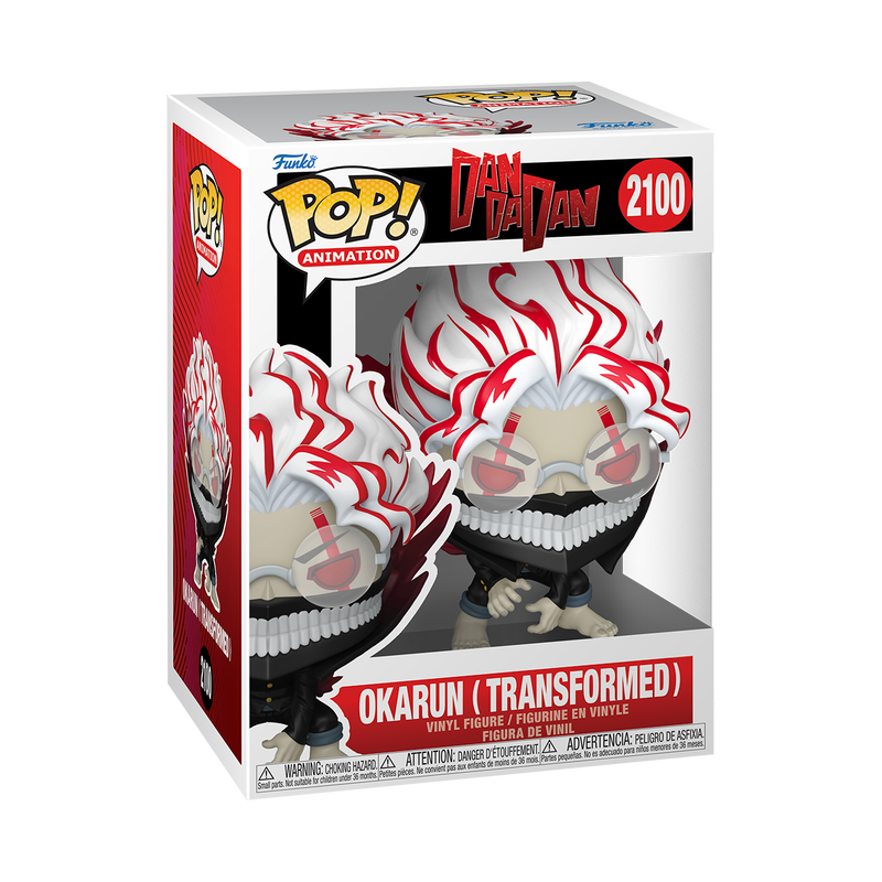 Funko Pop! Animation: DanDaDan – Okarun (Transformed) #2100 (Common) – PRE-ORDER, New/Mint