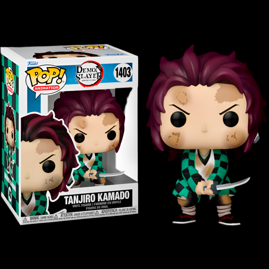 Funko Pop! Animation: Demon Slayer – Tanjiro Kamado #1403 (Training), New/Mint
