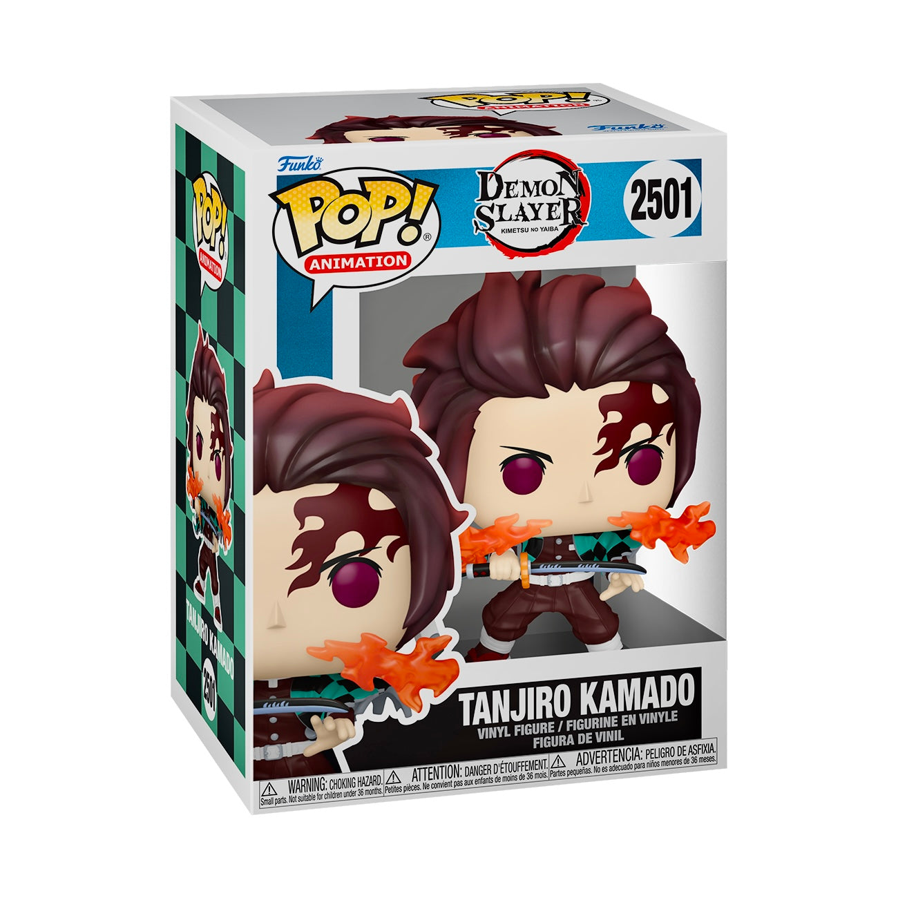 Preorder: Demon Slayer Movie 1 Tanjiro Kamado #2501 Funko Pop! | ETA August 2026