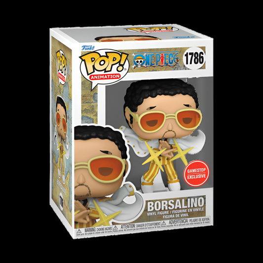 Funko Pop! Animation One Piece: Borsalino #1786 GameStop Exclusive Mint