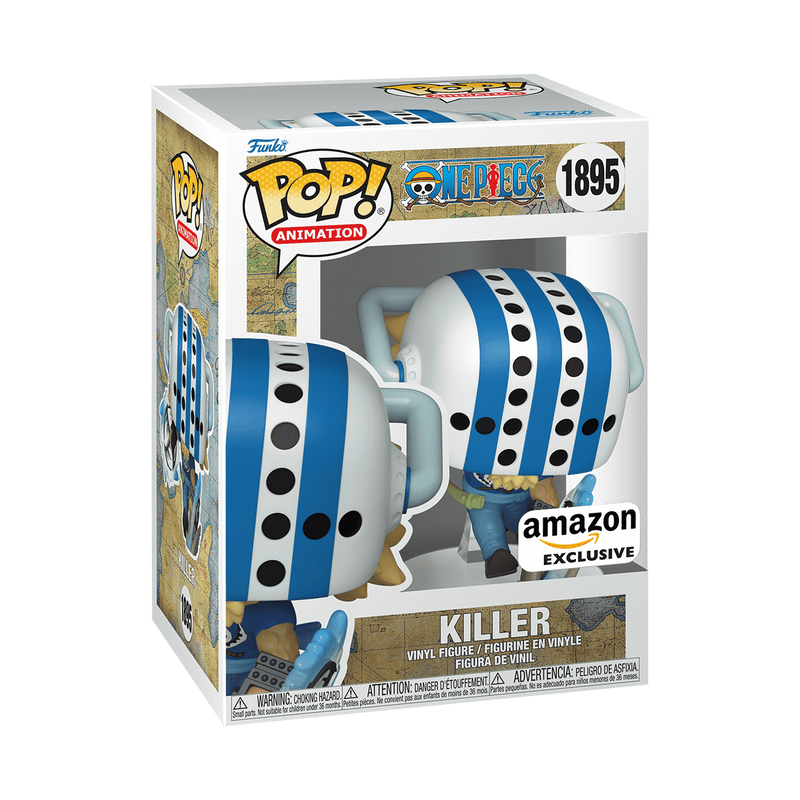 Funko Pop! Animation: One Piece – Killer #1895 (Amazon Exclusive, New/Mint)