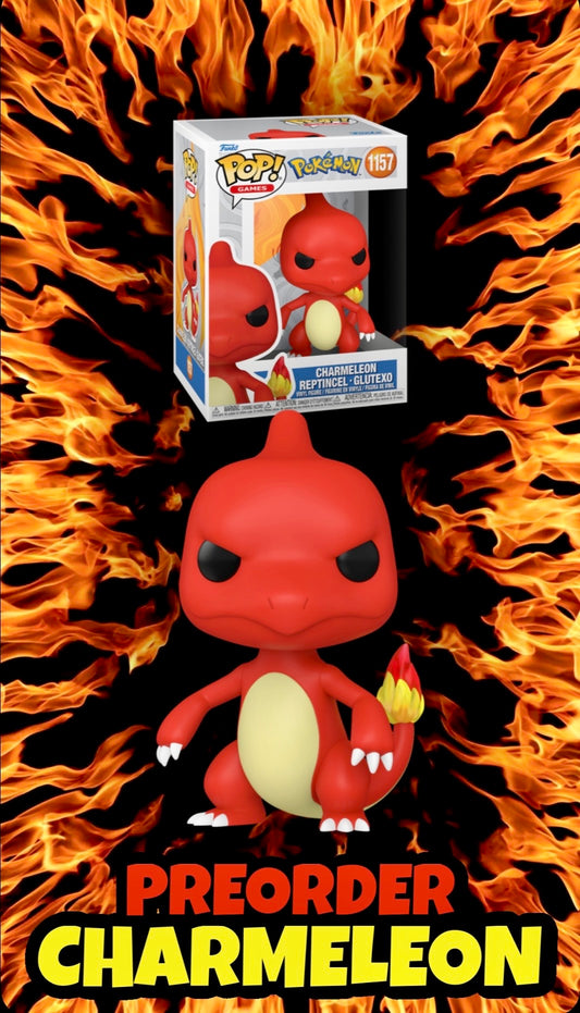 Preorder: Funko Pop! Animation Pokémon Charmeleon #1157