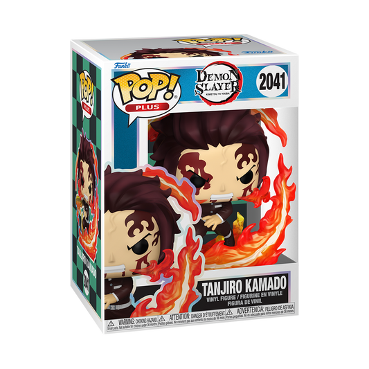 Funko Pop! PLUS: Demon Slayer: Tanjiro Kamado #2041, New/Mint, Just Released