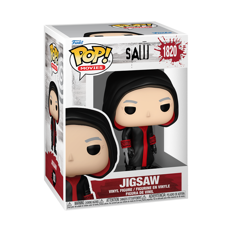 Funko Pop! Movies: SAW – Jigsaw #1820 (Common), New/Mint