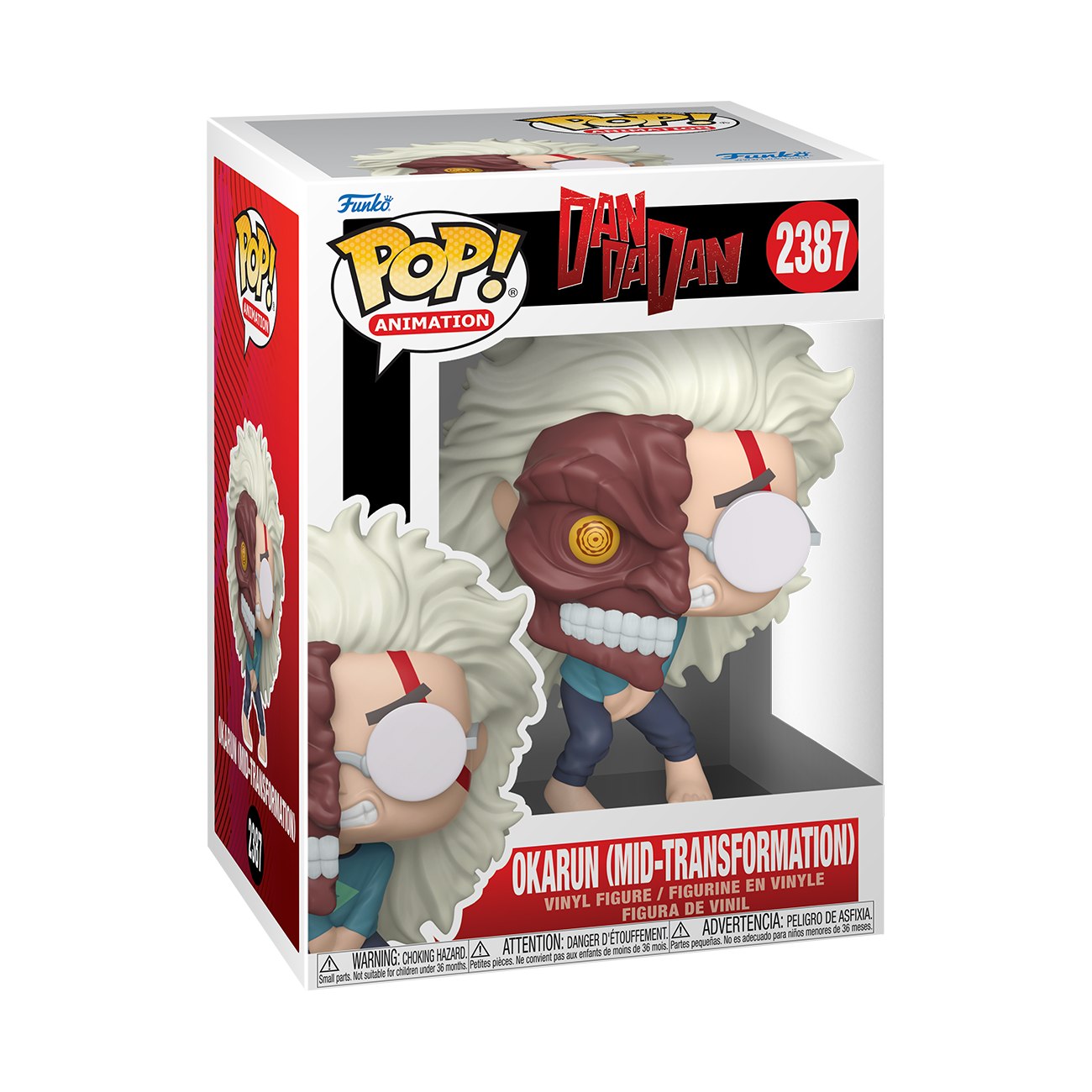 Preorder Funko Pop! Animation Dan Da Dan Okarun Mid-Transformation #2387 Vinyl Figure October 2026