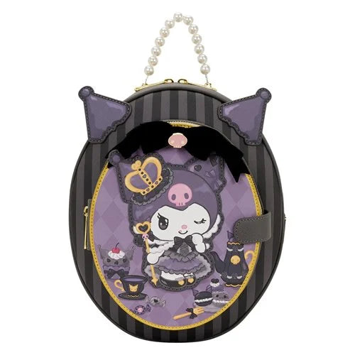 Loungefly Sanrio Kuromi 20th Anniversary Cameo Mini Backpack Official Sanrio Bag