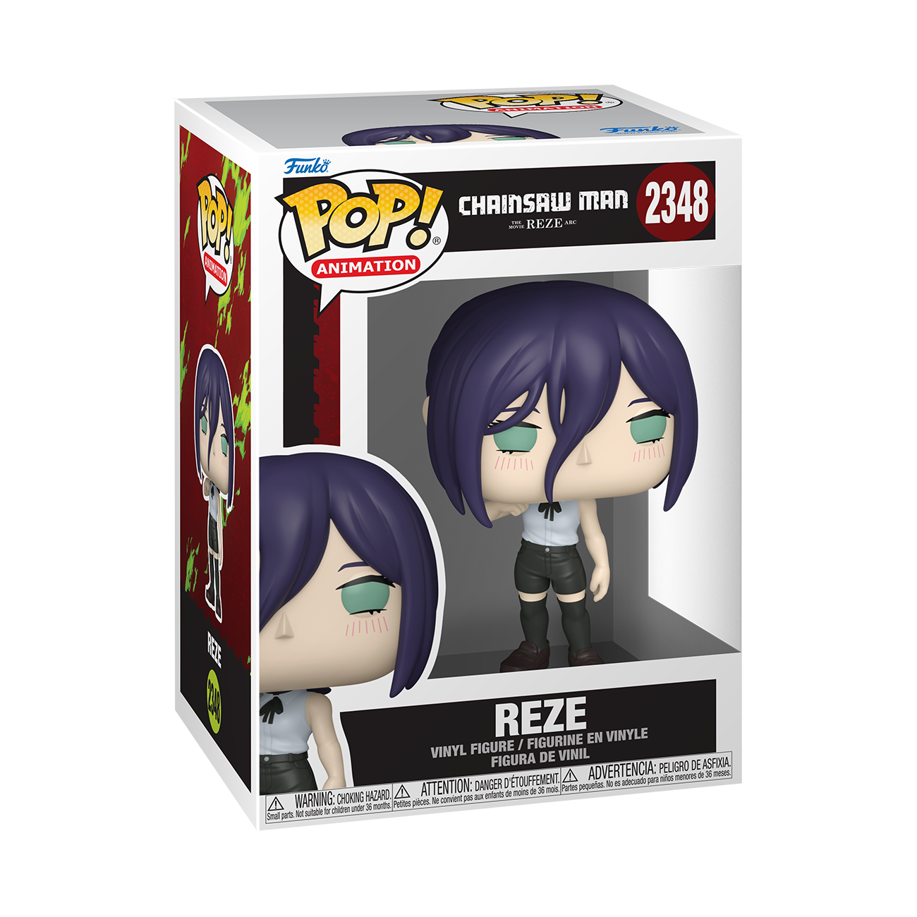 Preorder: Funko Pop! Animation Chainsaw Man Reze #2348 Vinyl Figure