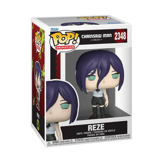 Preorder: Funko Pop! Animation Chainsaw Man Reze #2348 Vinyl Figure