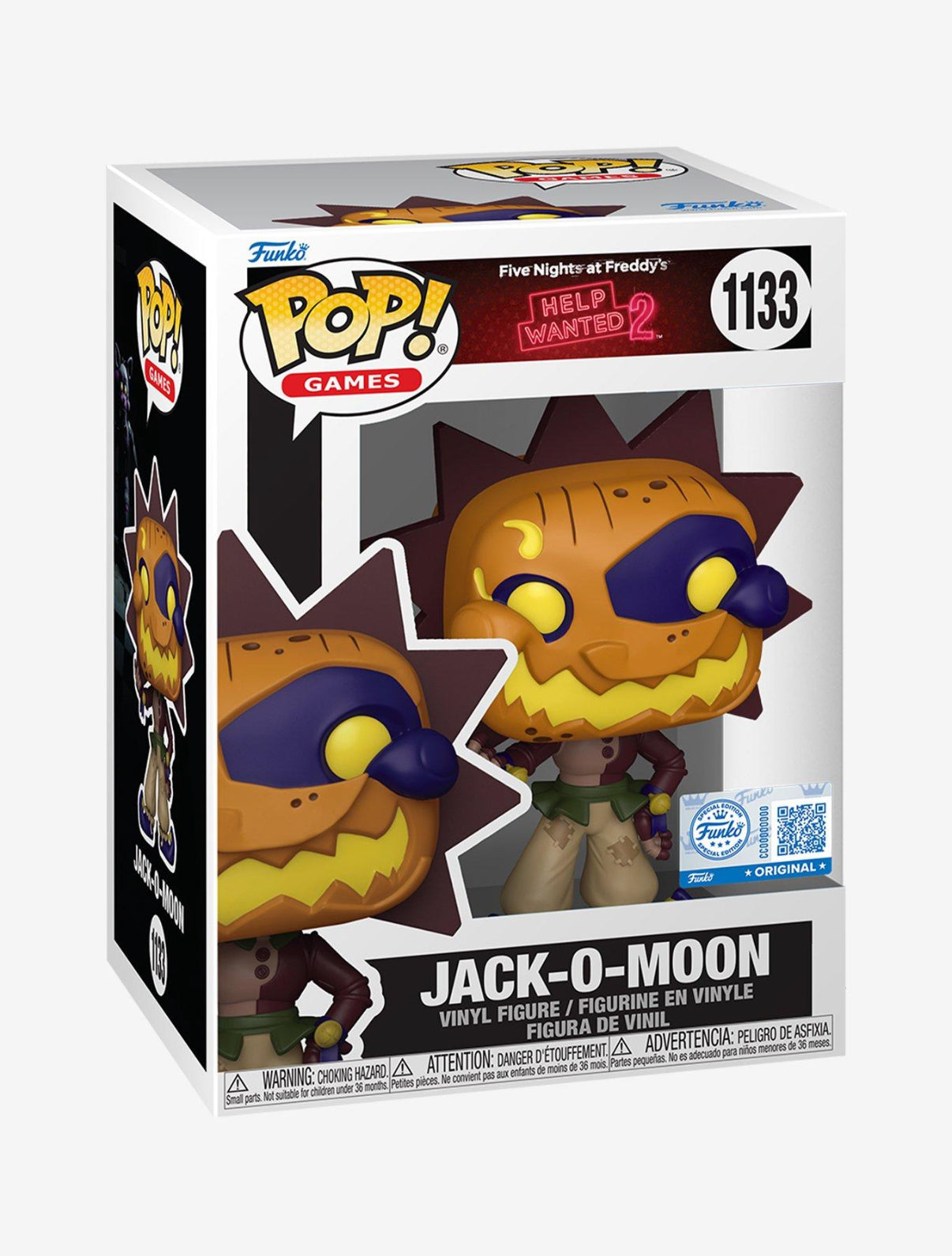 Funko Pop! Games – Five Nights at Freddy’s: Help Wanted 2 – Jack-O-Moon #1133 (Hot Topic/Funko Exclusive