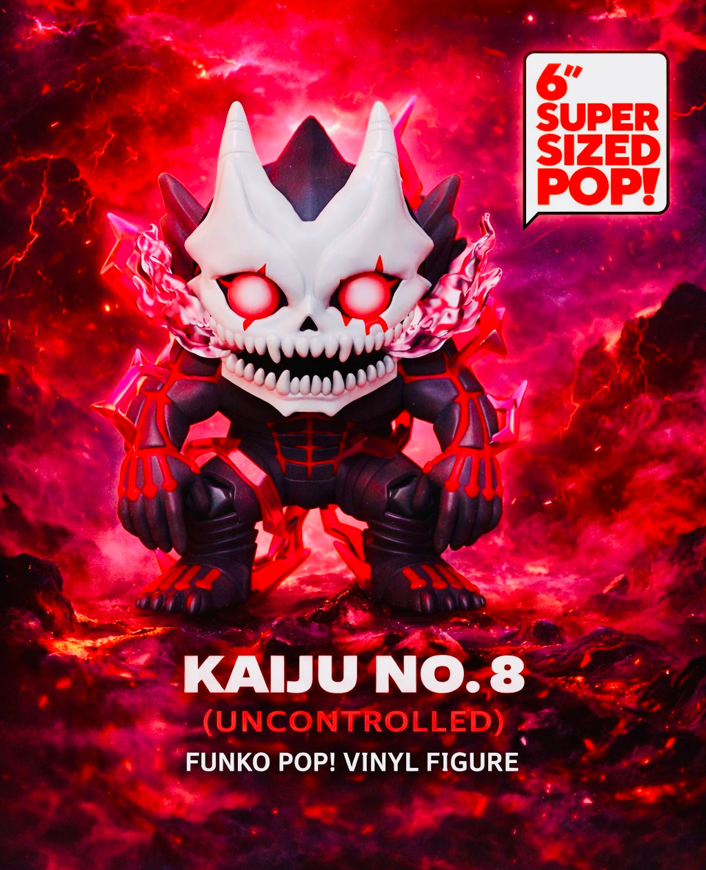 Kaiju No. 8 (Uncontrolled) #2250 – 6-Inch Super Pop – Preorder